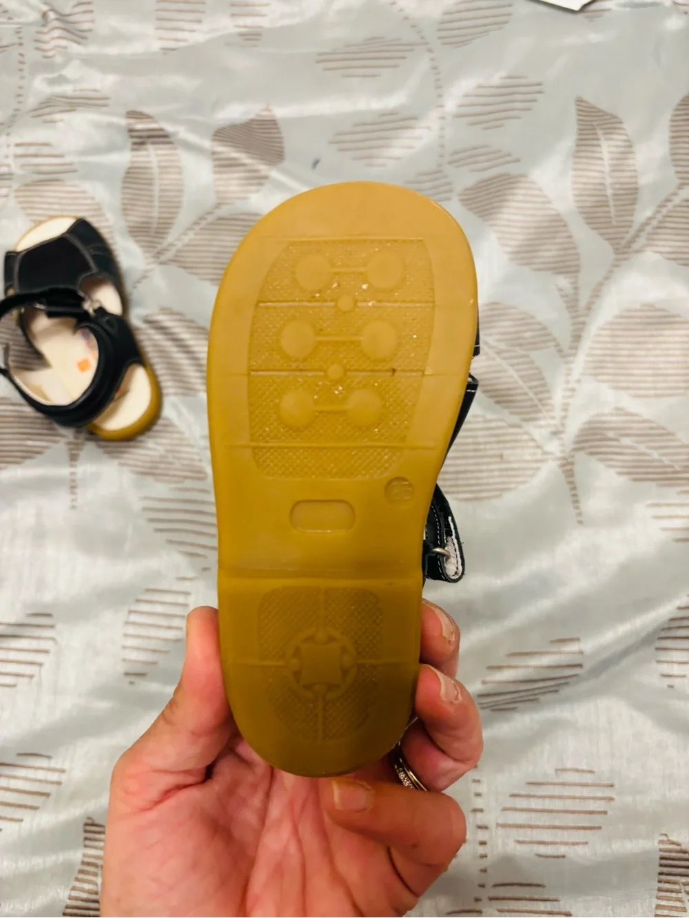 Andanines Leather Sandals | EU 23 | Navy Blue | Made in Spain | Like New